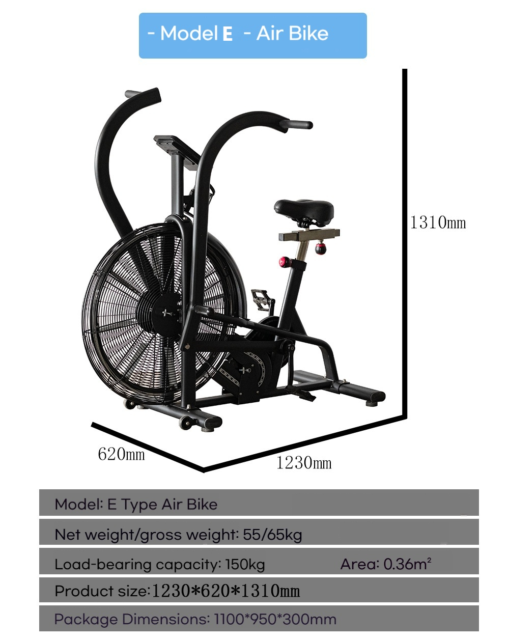 Commercial Wind Resistance Fan - Crossfit Gym บทวิจารณ์และราคา