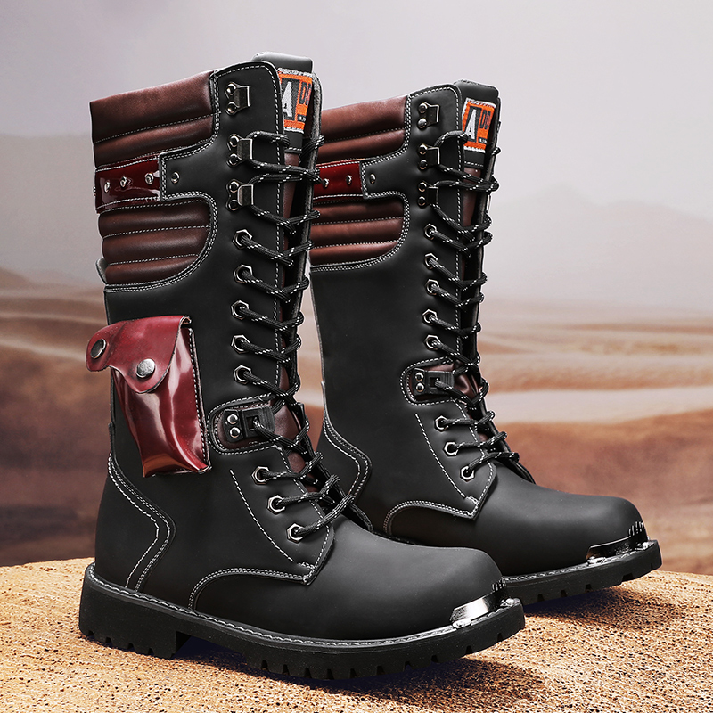 Men's high top motorcycle boot - Crossfit Outdoor บทวิจารณ์และราคา