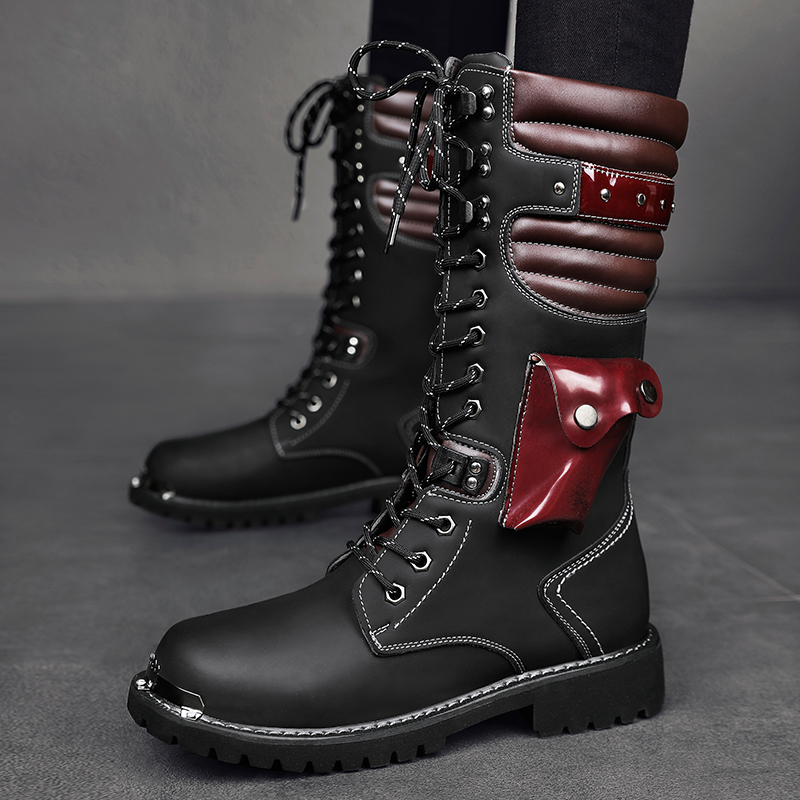 Men's high top motorcycle boot - Crossfit Outdoor บทวิจารณ์และราคา