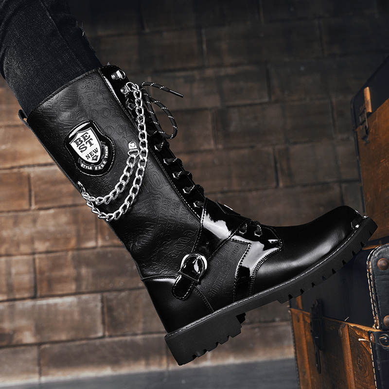 Men's high top motorcycle boot - Crossfit Outdoor บทวิจารณ์และราคา