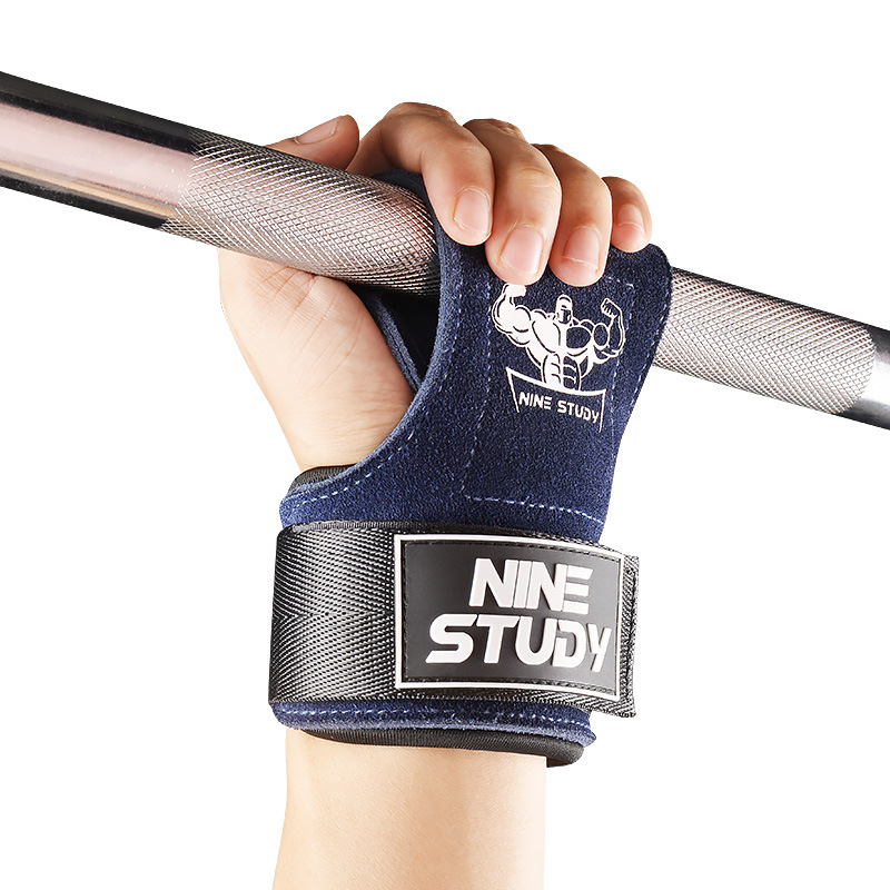 New Leather Gym Gloves Pull-up - Crossfit Equipment บทวิจารณ์และราคา