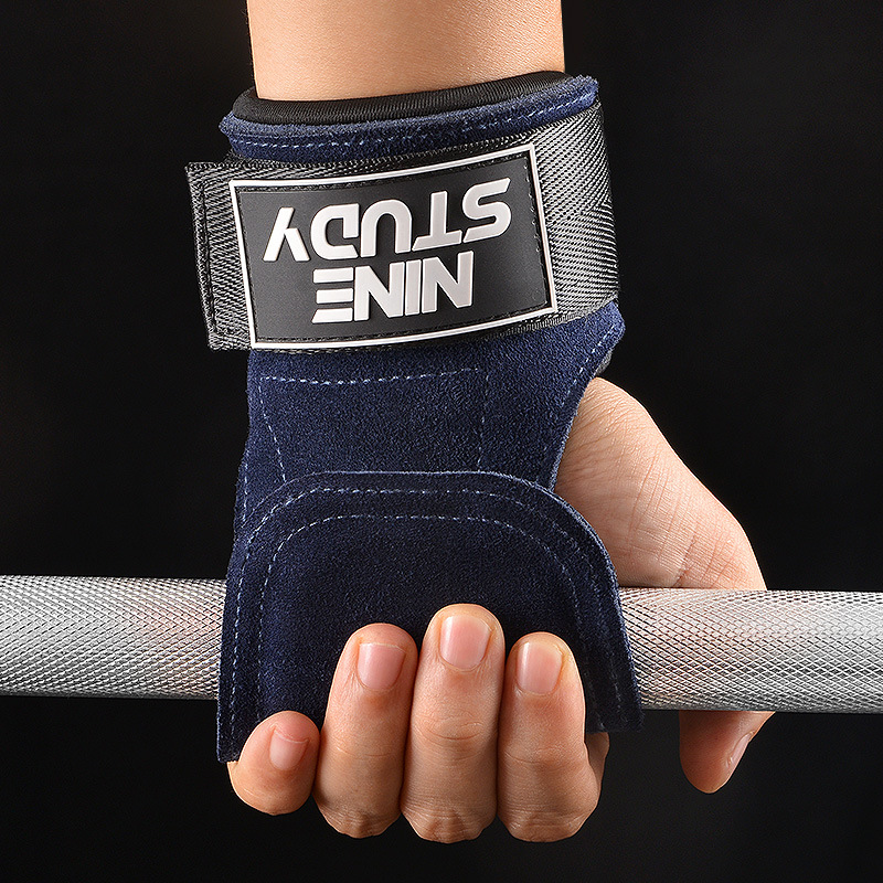 New Leather Gym Gloves Pull-up - Crossfit Equipment บทวิจารณ์และราคา