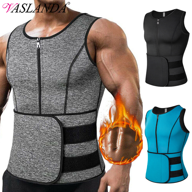 Men Neoprene Sauna Sweat Vest  - Crossfit Weight Vest บทวิจารณ์และราคา