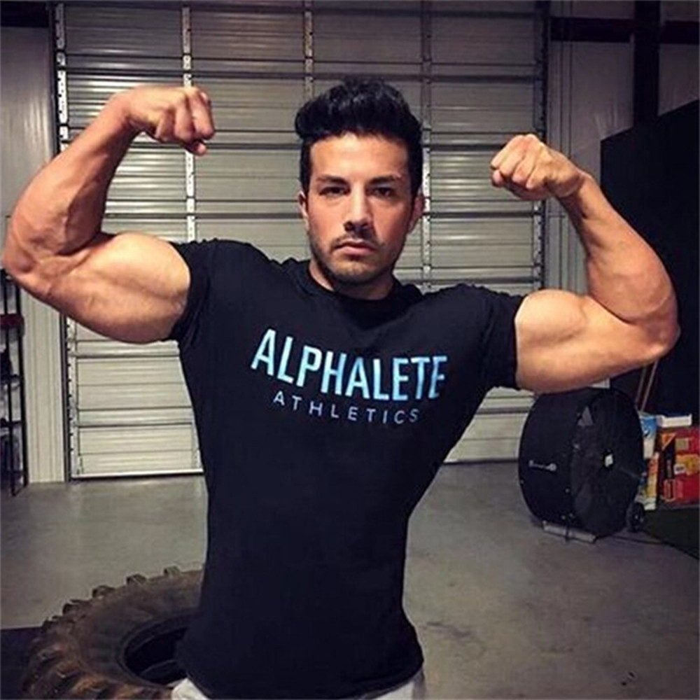 New Cotton Casual Print T-shir - Crossfit Equipment บทวิจารณ์และราคา