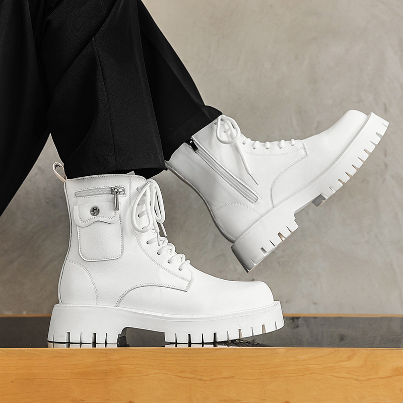 2025 Trend Men Boots Sneakers  - Crossfit Outdoor บทวิจารณ์และราคา