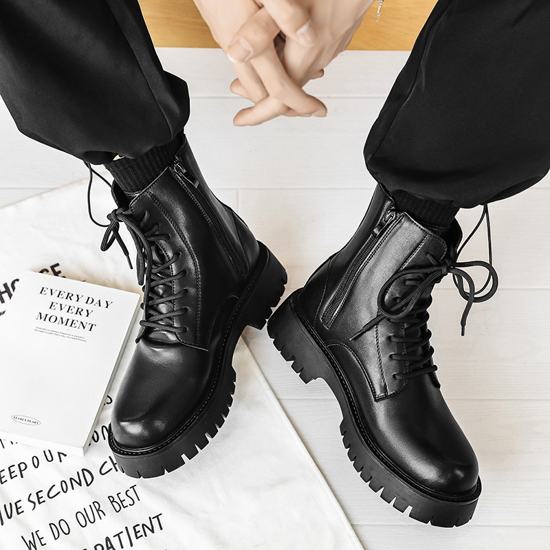 2025 Trend Men Boots Sneakers  - Crossfit Outdoor บทวิจารณ์และราคา