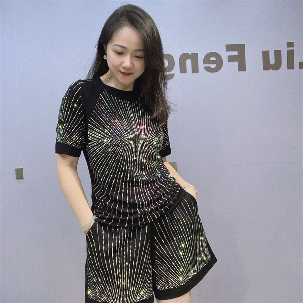 Summer Women Hot Drilling Diam - Knee Sleeve Pair บทวิจารณ์และราคา