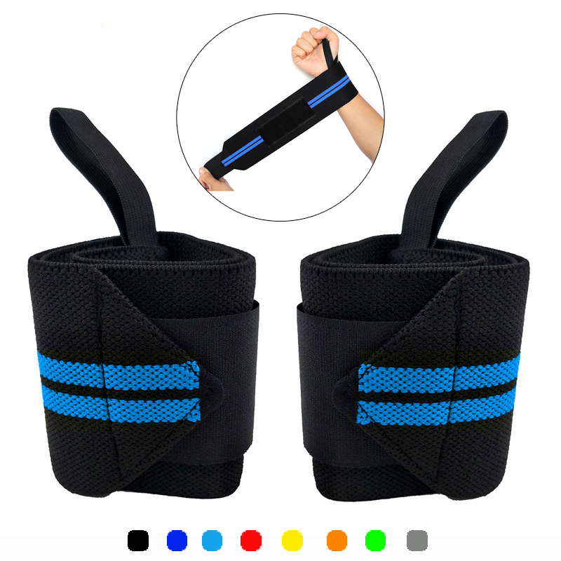 1 Pair Wristband Wrist Support - Crossfit Equipment บทวิจารณ์และราคา