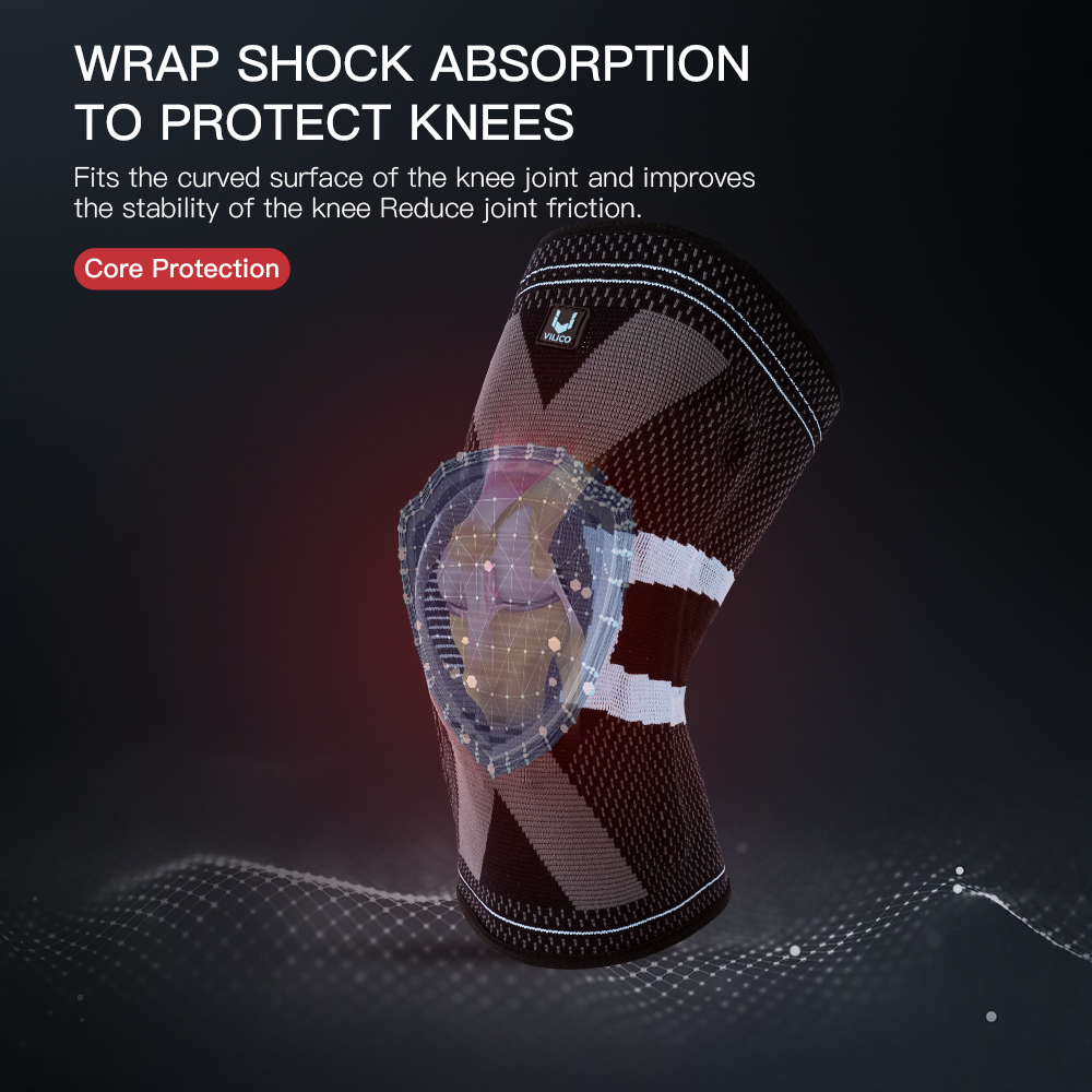 VILICO Sports Knee Pads, shock - Knee Sleeve Pair บทวิจารณ์และราคา