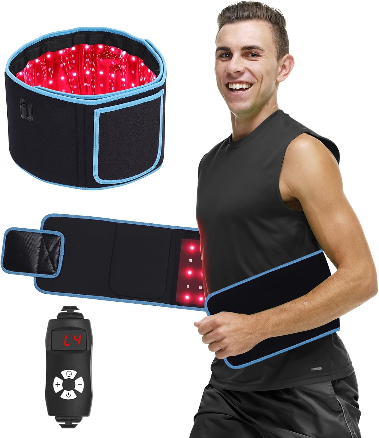 LED Phototherapy Massage Belt  - Crossfit Gym บทวิจารณ์และราคา