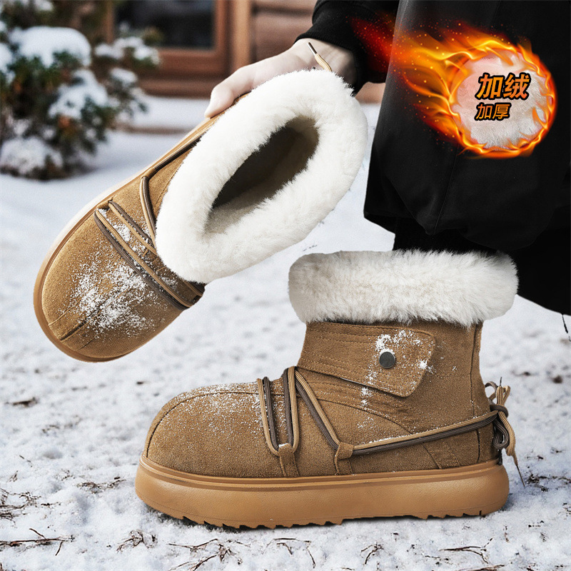 2025 New Winter Men Snow Boots - Crossfit Outdoor บทวิจารณ์และราคา