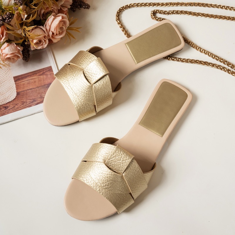 Women Flat Slippers New Summer - Crossfit Outdoor บทวิจารณ์และราคา