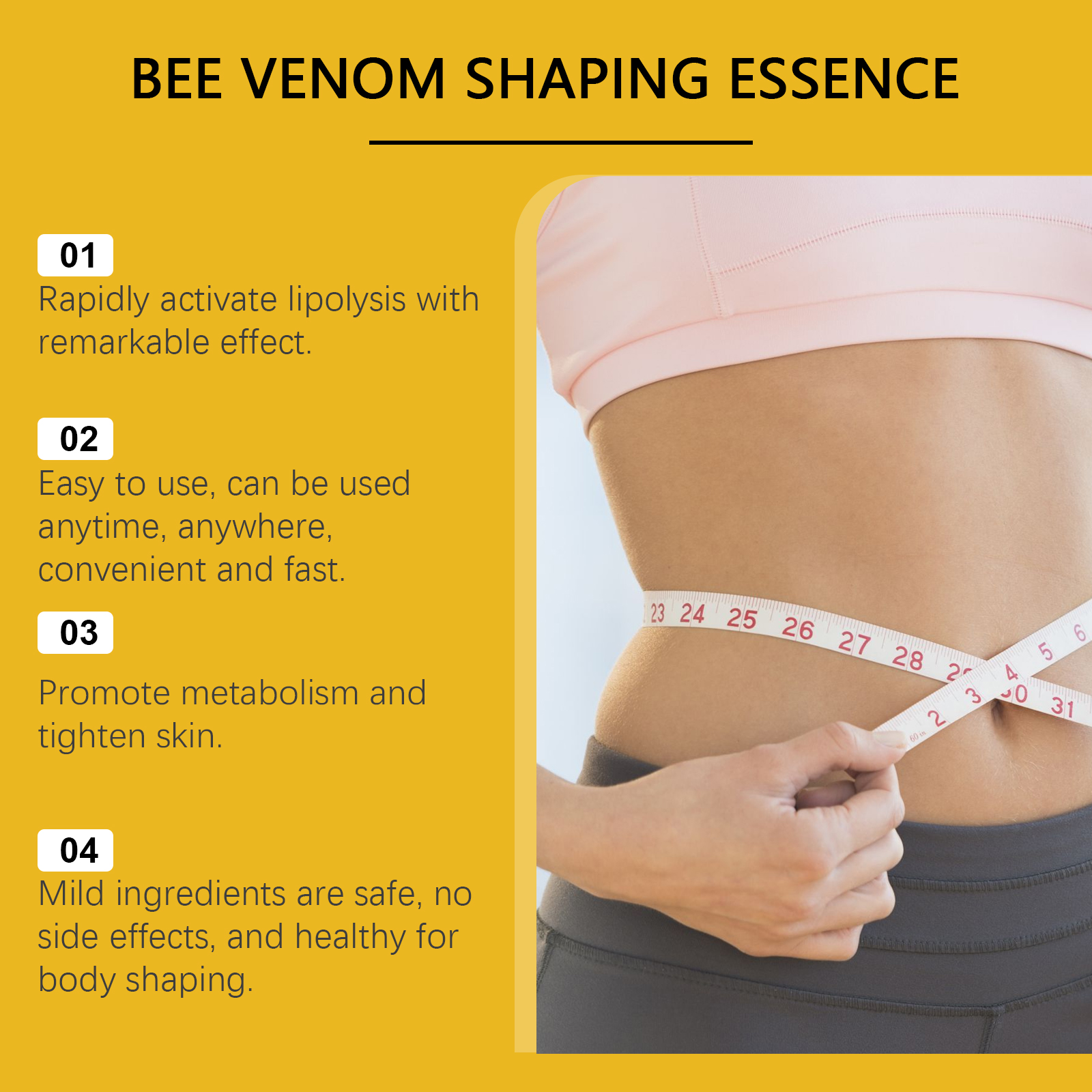 Bee Venom Shaping Oil Firming  - Crossfit Gym บทวิจารณ์และราคา
