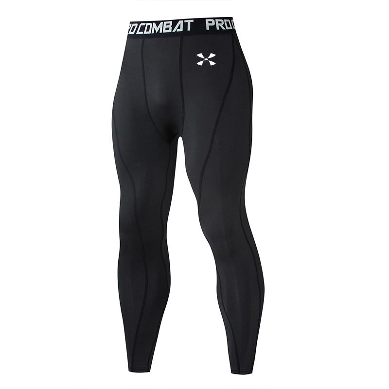 Men Gym Sport Tights Quick Dry - Crossfit Victory บทวิจารณ์และราคา