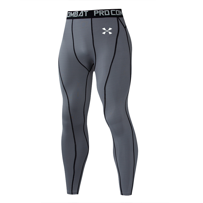 Men Gym Sport Tights Quick Dry - Crossfit Victory บทวิจารณ์และราคา