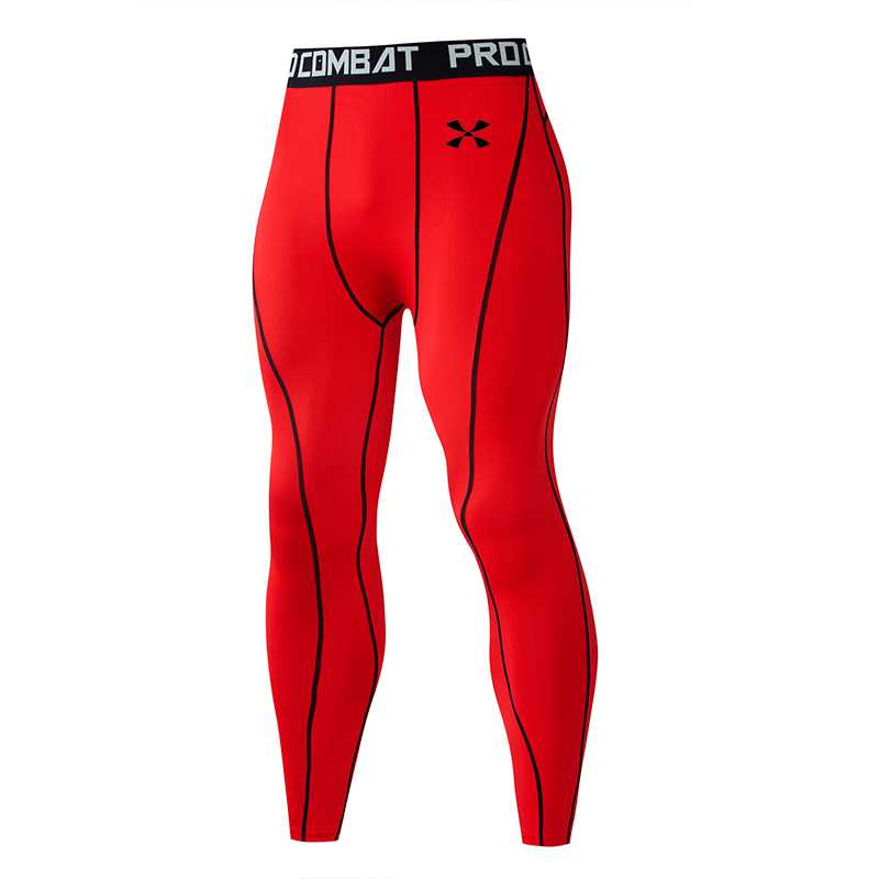 Men Gym Sport Tights Quick Dry - Crossfit Victory บทวิจารณ์และราคา
