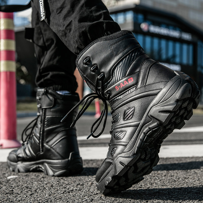 Men's boots Autumn High Top Sh - Crossfit Outdoor บทวิจารณ์และราคา