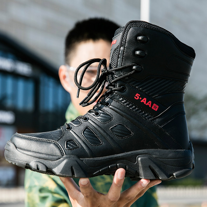 Men's boots Autumn High Top Sh - Crossfit Outdoor บทวิจารณ์และราคา