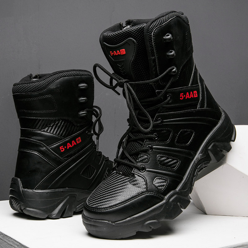 Men's boots Autumn High Top Sh - Crossfit Outdoor บทวิจารณ์และราคา