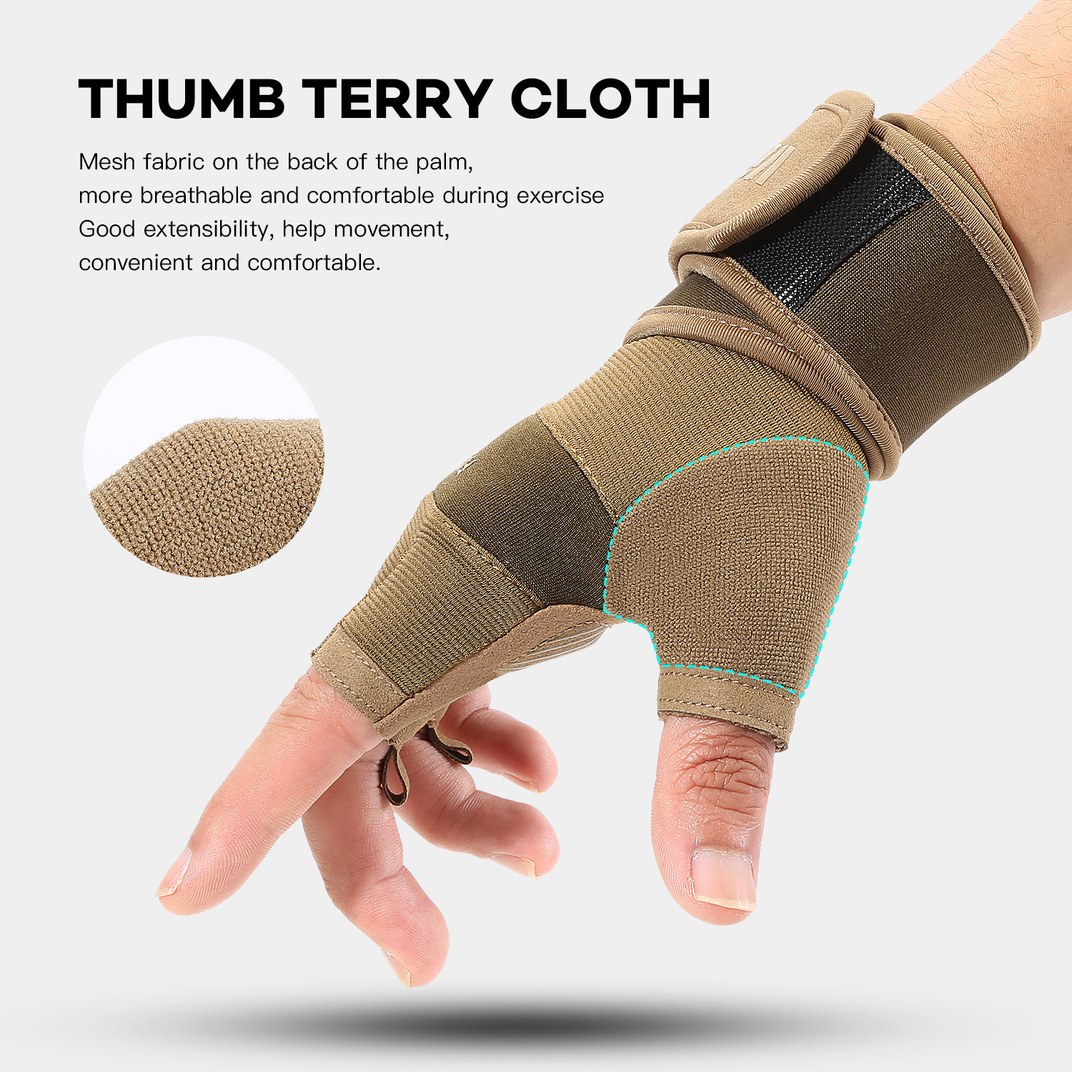 Hunting Gloves Tactical Gear C - Crossfit Gym Gear บทวิจารณ์และราคา