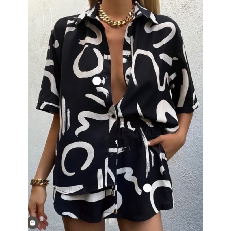 Women Fashion Printed 2-Piece  - Knee Sleeve Pair บทวิจารณ์และราคา