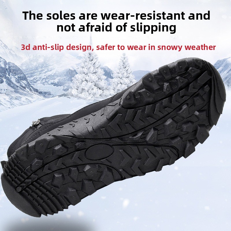 Winter Men's Snow Boots Outdoo - Crossfit Outdoor บทวิจารณ์และราคา