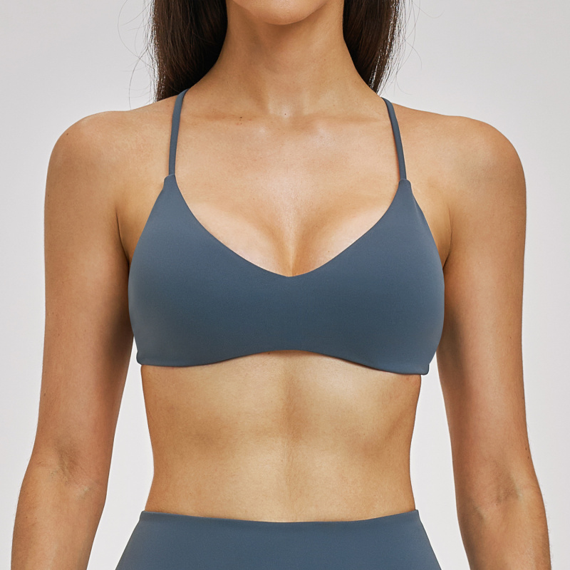 Backless Yoga Bra Gym Women Sp - Crossfit Gym บทวิจารณ์และราคา