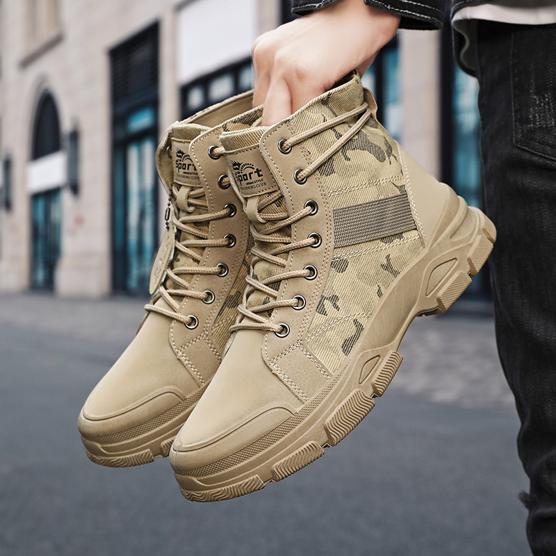 High-top classic men's boots w - Crossfit Outdoor บทวิจารณ์และราคา