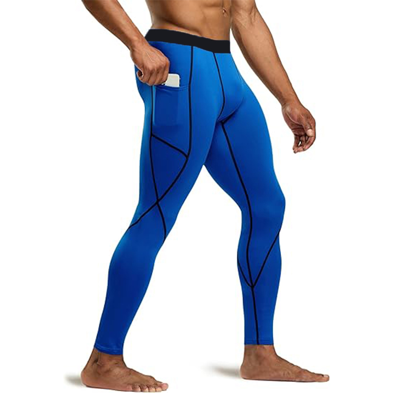 Men Running Leggings Quick Dry - Crossfit Equipment บทวิจารณ์และราคา