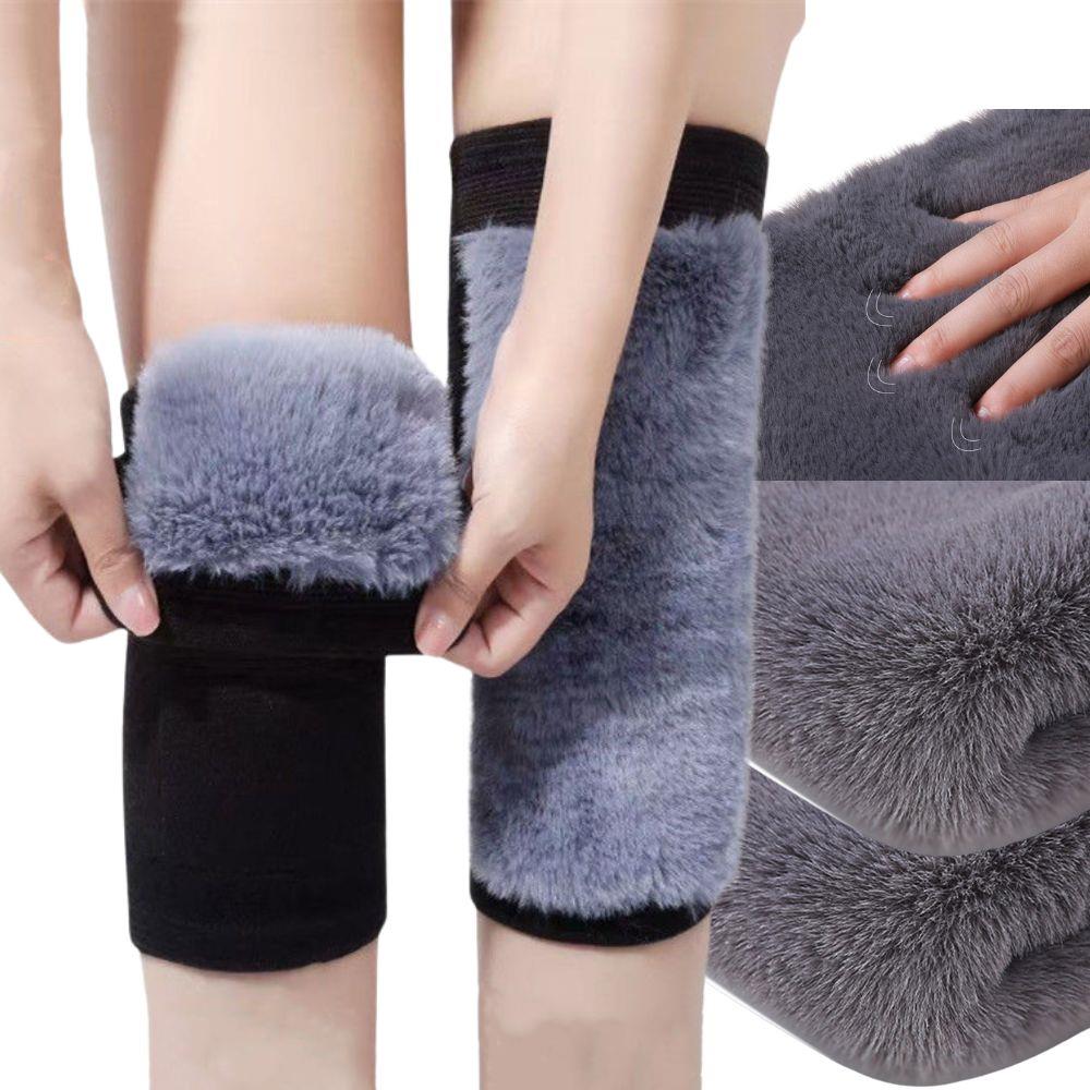 1 Pair Winter Warm Knee Pads R - Knee Sleeve Pair บทวิจารณ์และราคา