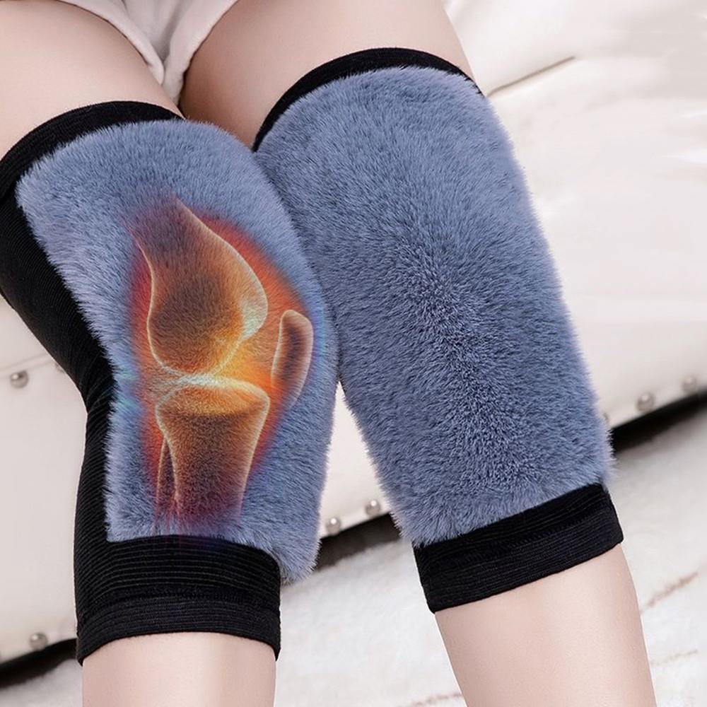 1 Pair Winter Warm Knee Pads R - Knee Sleeve Pair บทวิจารณ์และราคา
