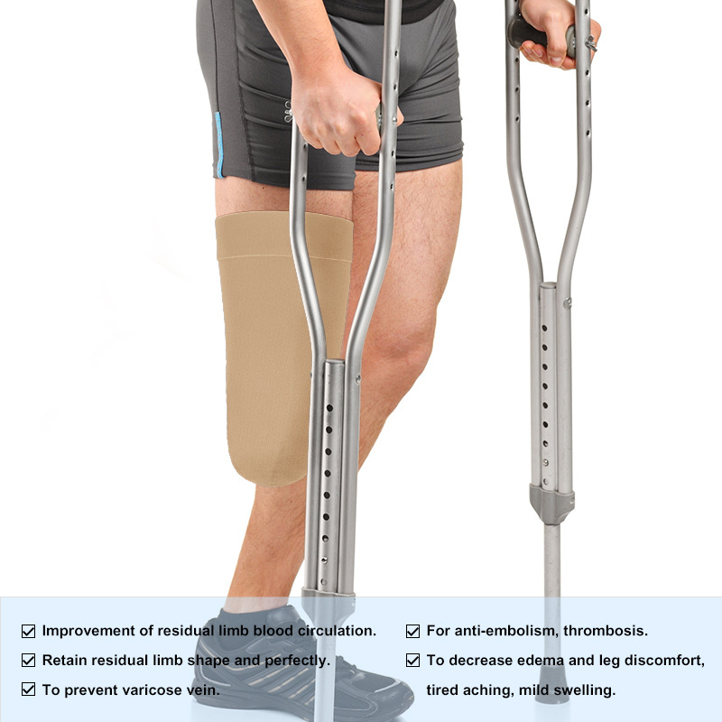 3mm thick Calf Prosthetic Gel  - Knee Sleeve Pair บทวิจารณ์และราคา