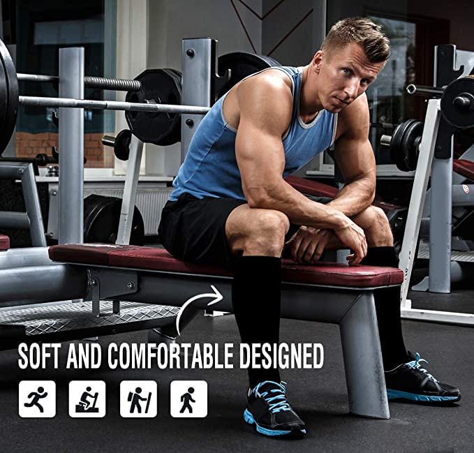 Size S-XXL Compression Socks M - Crossfit Training บทวิจารณ์และราคา