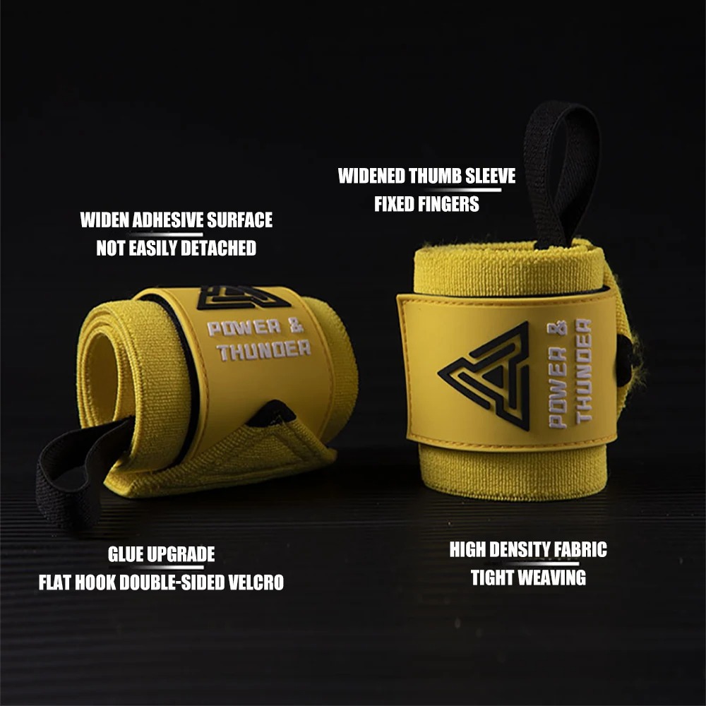 Heavy Duty Weight Lifting Wris - Crossfit Equipment บทวิจารณ์และราคา