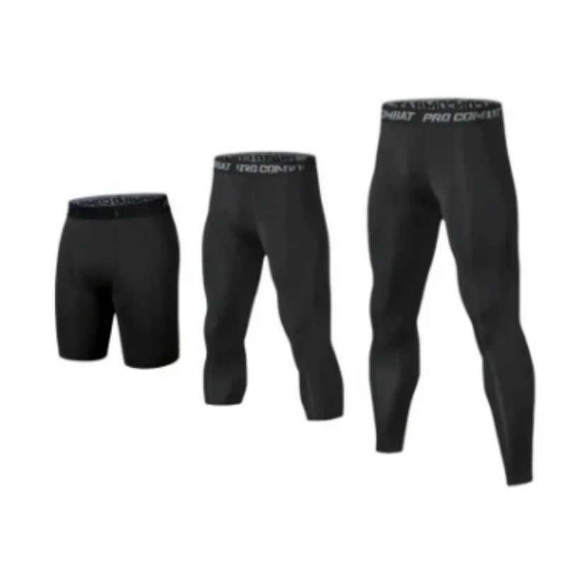 Men Running Leggings Quick Dry - Crossfit Victory บทวิจารณ์และราคา