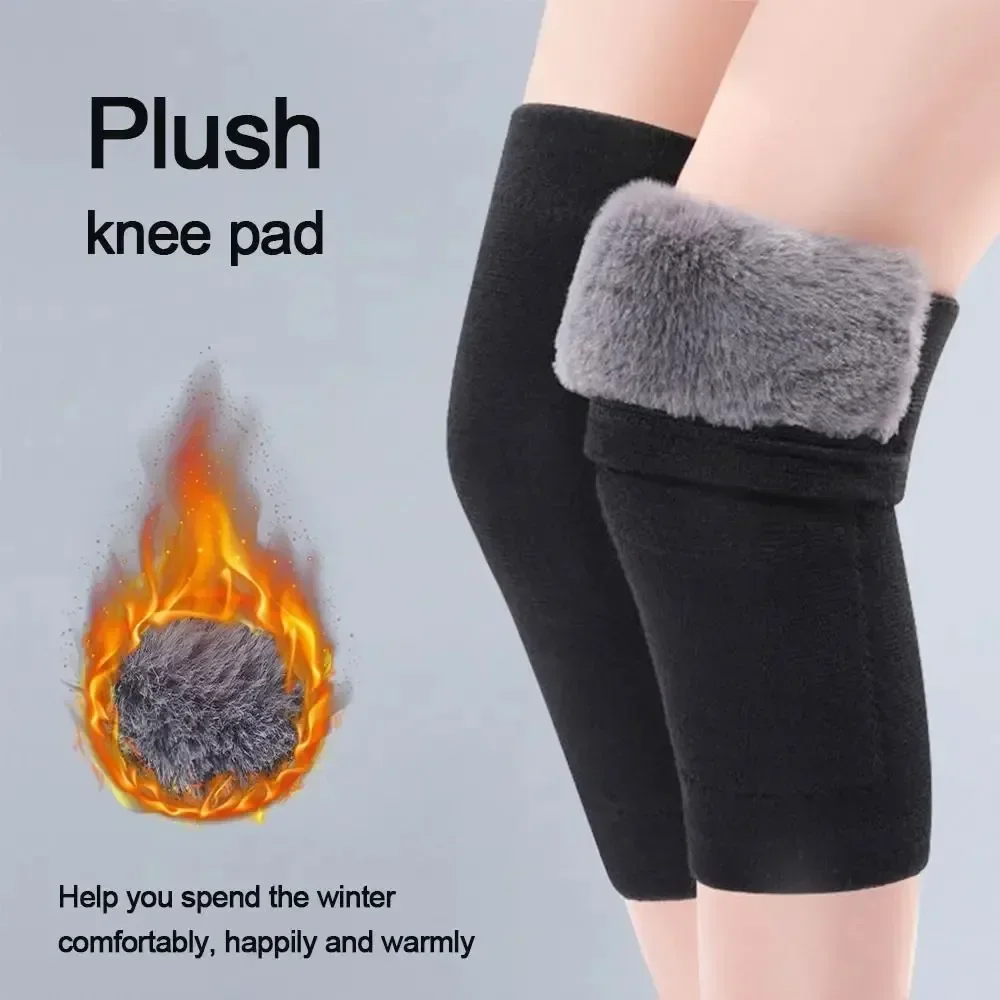 Winter Warm Knee Joint Pain Ar - Knee Sleeve Pair บทวิจารณ์และราคา