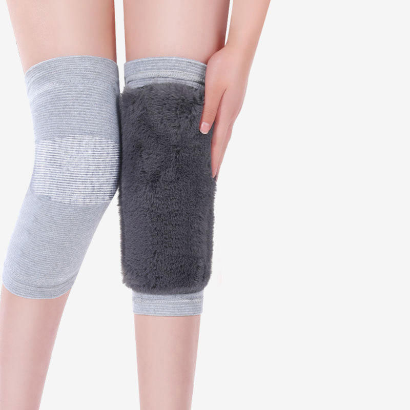 Winter Warm Knee Joint Pain Ar - Knee Sleeve Pair บทวิจารณ์และราคา
