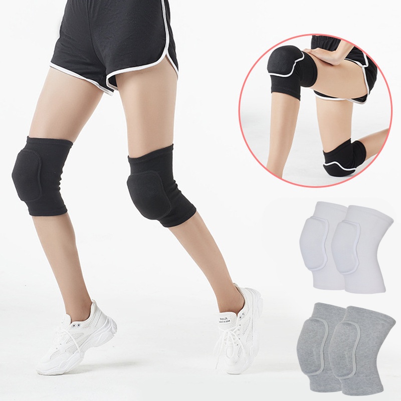 Knee Pads Compression Pad Brac - Knee Sleeve Pair บทวิจารณ์และราคา