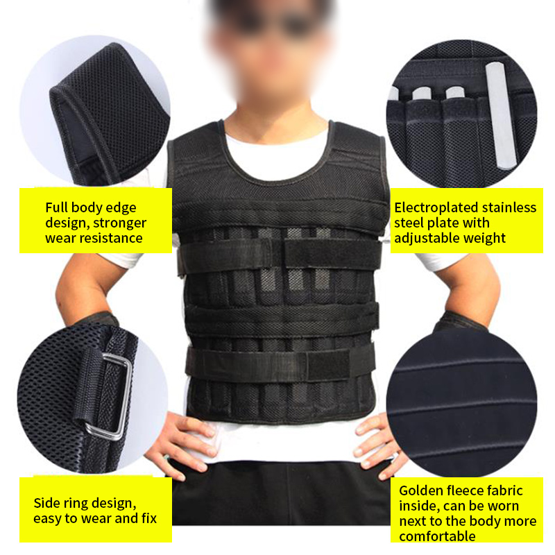 New 15/35KG Adjustable Loading - Crossfit Weight Vest บทวิจารณ์และราคา