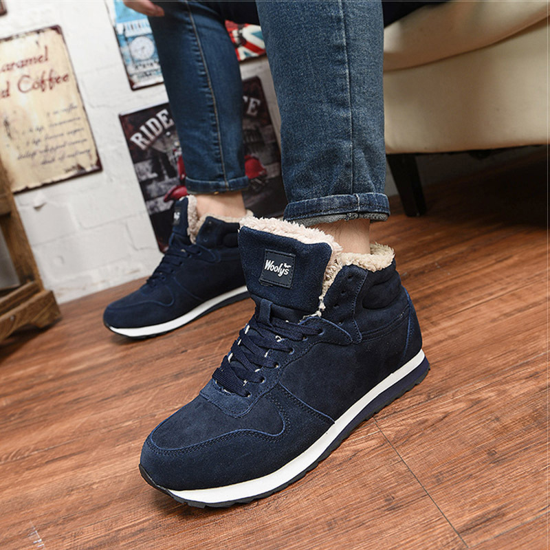 New Men's Winter Snow Boots Ke - Crossfit Outdoor บทวิจารณ์และราคา