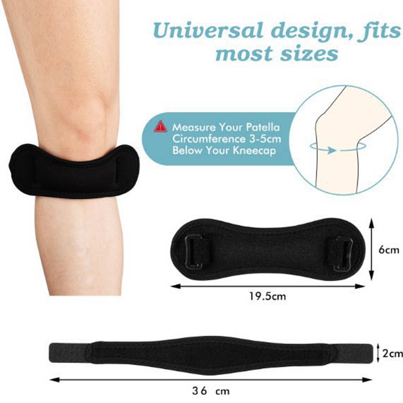 Knee Patellar Tendon Knee Supp - Knee Sleeve Pair บทวิจารณ์และราคา
