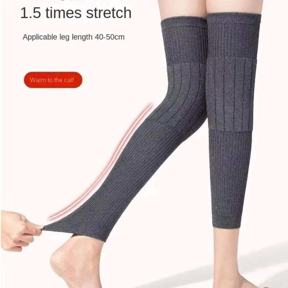 1 Pair Thick Warm Wool Kneepad - Knee Sleeve Pair บทวิจารณ์และราคา