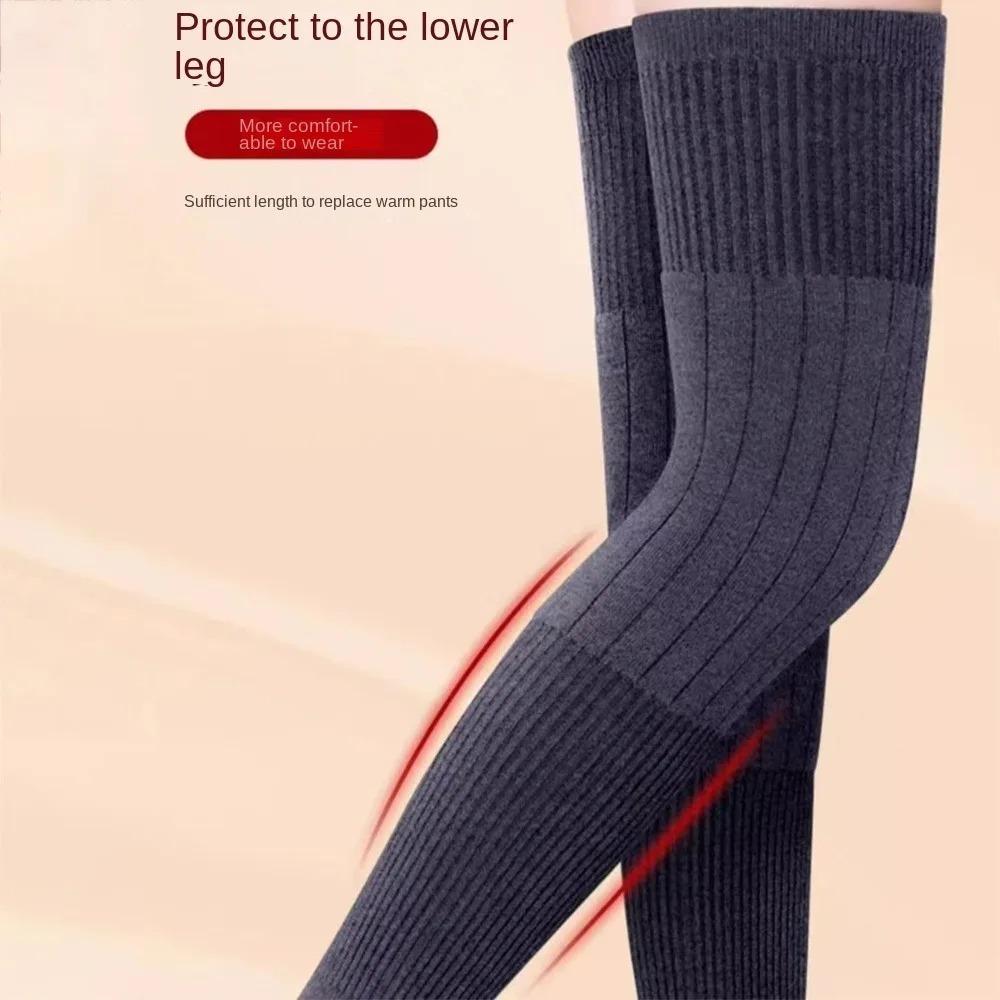 1 Pair Thick Warm Wool Kneepad - Knee Sleeve Pair บทวิจารณ์และราคา