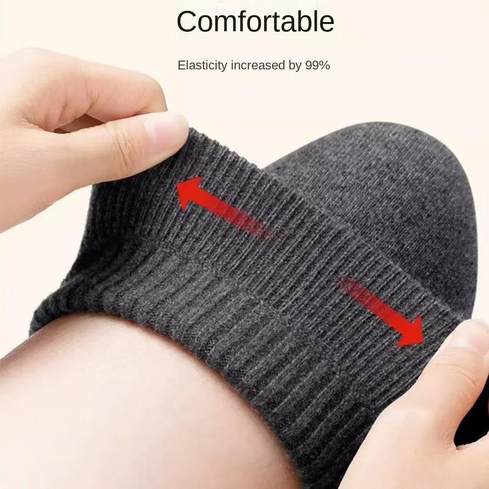 1 Pair Thick Warm Wool Kneepad - Knee Sleeve Pair บทวิจารณ์และราคา